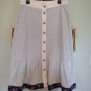 Madewell New Denim Project Denim Skirt